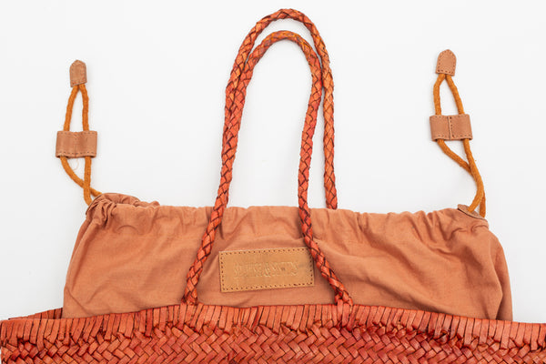 BASKET BAG - ORANGE