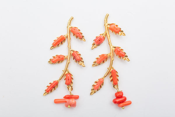 RAMA EARRING - PINK CORAL