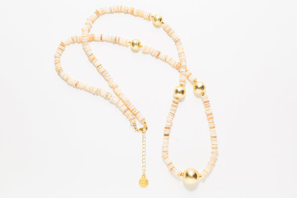 COSMO NECKLACE - CREAM