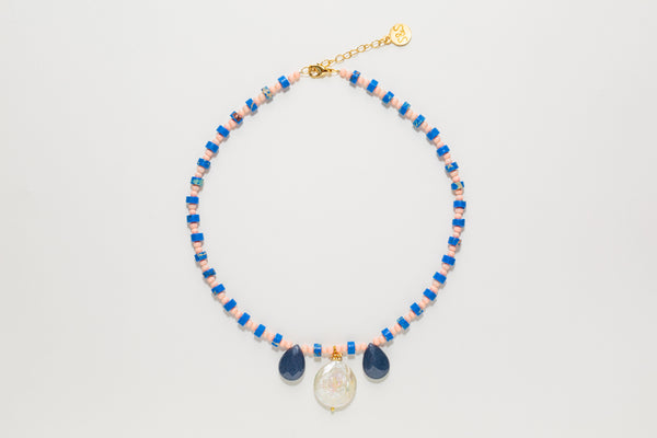 MONDHALSKETTE – BLAU