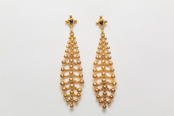 GOLD BUBBLE EARRING