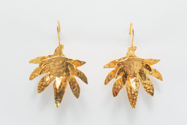 DOUBLE LEAF EARRING HOOK