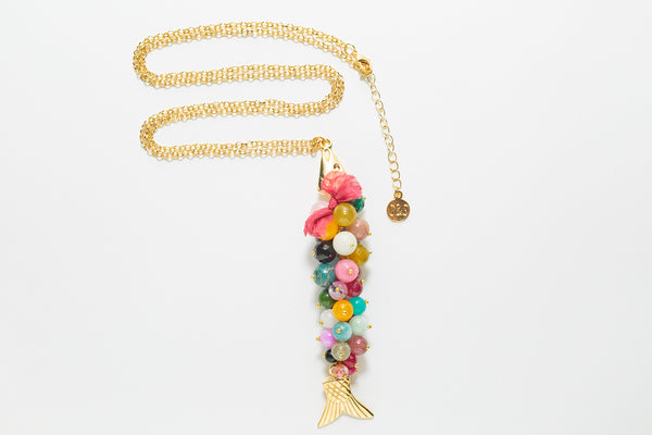 FISH PENDANT MULTICOLOR