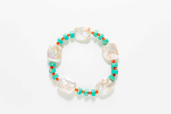 MOSAICO BRACELET - GREEN
