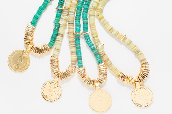 ROMAN NECKLACE - CREAM