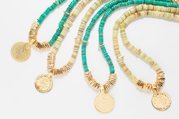 ROMAN NECKLACE - TURQUOISE