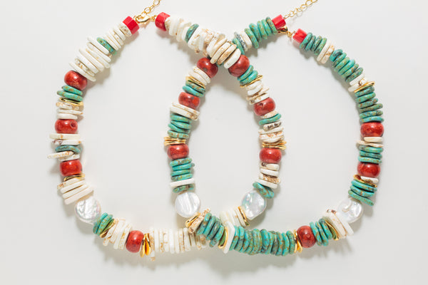 ARRECIFE NECKLACE - TURQUOISE