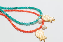 Lade das Bild in den Galerie-Viewer, NEMO NECKLACE - TURQUOISE
