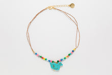 Lade das Bild in den Galerie-Viewer, TURQUOISE DUCK NECKLACE
