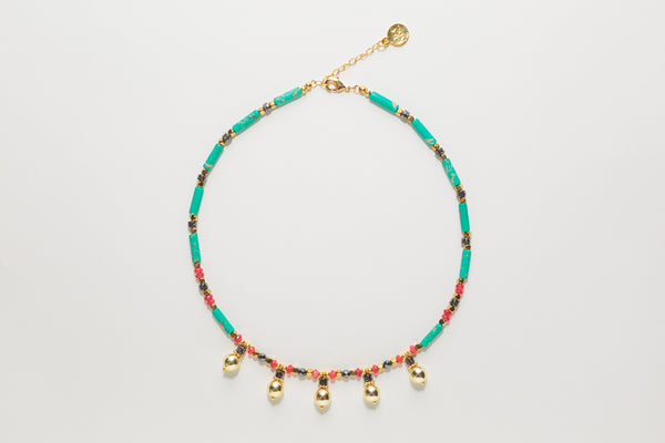 MINIBALL NECKLACE - TURQUOISE