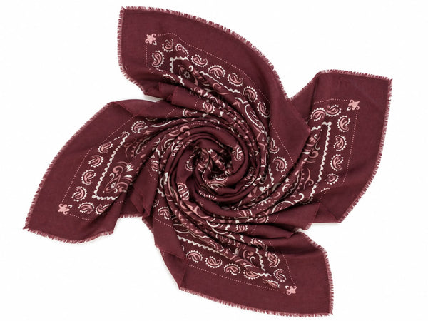 BANDANA  BURGUNDY