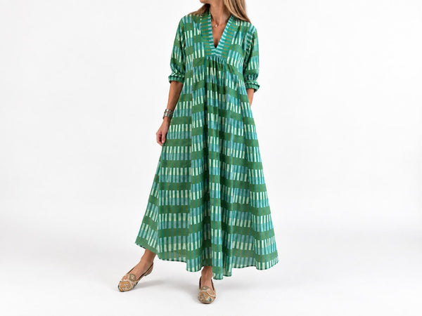LA ROCHELLE STRIPES GREEN