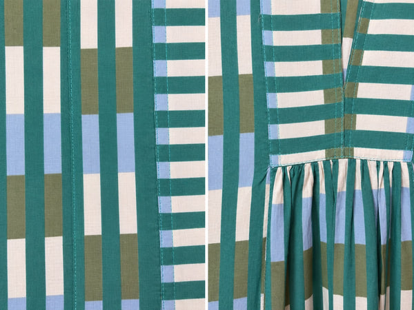 LA ROCHELLE STRIPES GREEN