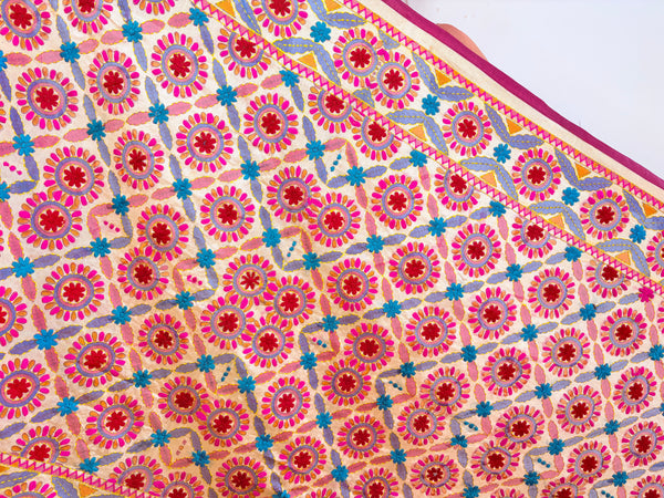 EMBROIDERY SILK SCARF 36