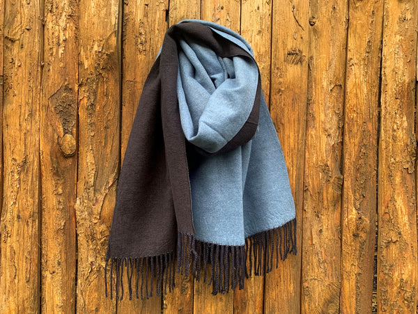 TWO-TONE SCARF