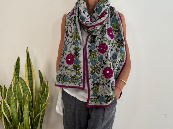 FRIDA SILK SCARF 1