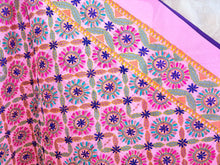Carica l'immagine nel visualizzatore di Gallery, EMBROIDERY SILK SCARF 27
