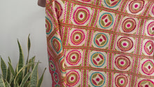 Load and play video in Gallery viewer, EMBROIDERY SILK SCARF 3
