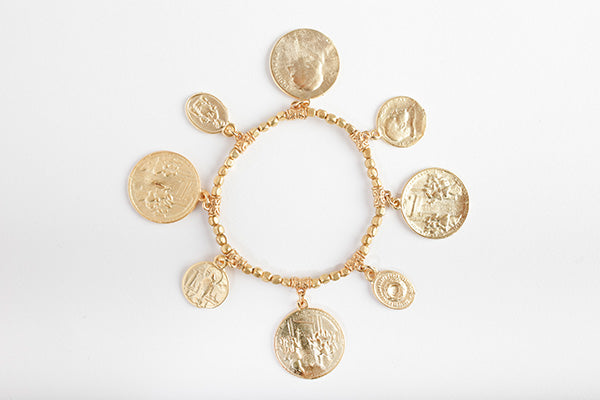 MULTI COIN BRACELET