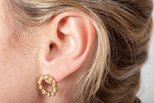 Load image into Gallery viewer, MINI BOTERO EARRING - TURQUOISE
