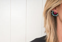 Load image into Gallery viewer, AMETHYST FAN EARRING - PRUNE
