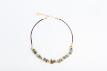 Load image into Gallery viewer, PIETRA LEATHER NECKLACE
