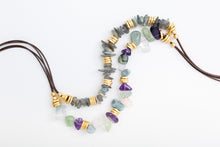 Load image into Gallery viewer, PIETRA LEATHER NECKLACE
