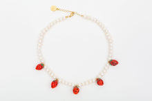 Load image into Gallery viewer, STRAWBERRY PEARL NECKLACE
