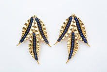 Load image into Gallery viewer, NEW TRIPLE SAUCE EARRING - NAVY
