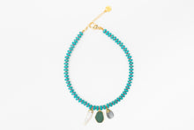 Load image into Gallery viewer, BIARRITZ NECKLACE - TURQUOISE
