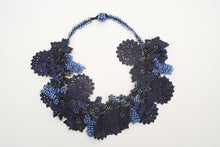 Load image into Gallery viewer, BOUQUET NECKLACE NAVY
