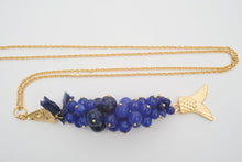 Load image into Gallery viewer, FISH PENDANT NAVY
